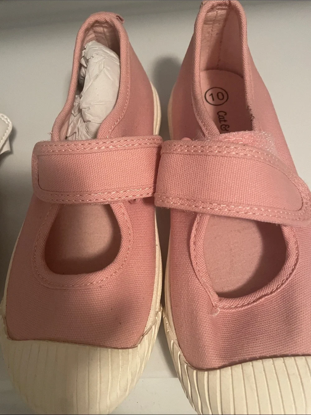 Kids Pink Canvas Mary Jane Sneakers - Comfortable Everyday Shoes